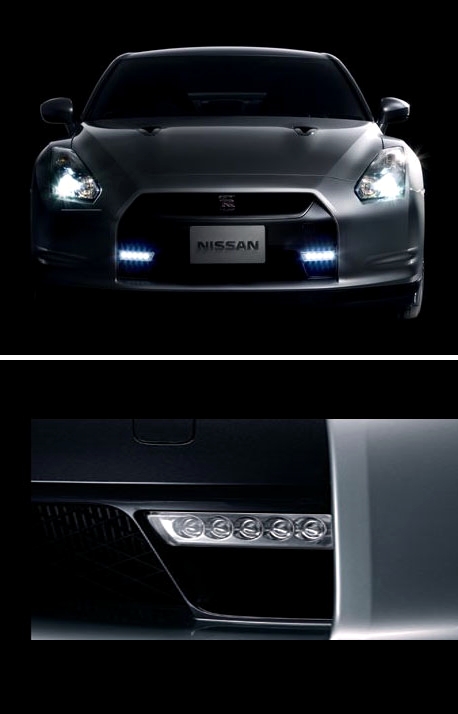 Nissan / Infiniti Nissan JDM LED Daytime Running Lights - Nissan GT-R 09-11  R35 B66M0-JF300 - Concept Z Performance